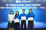 THÔNG BÁO XÉT TRAO DANH HIỆU THỦ KHOA ĐẦU VÀO KHOÁ 27 NĂM 2025